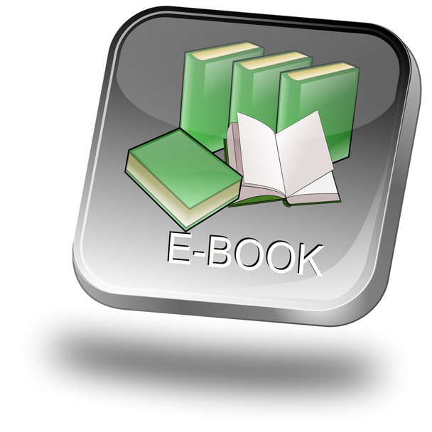 E-Book Button - Zdjęcie, obraz