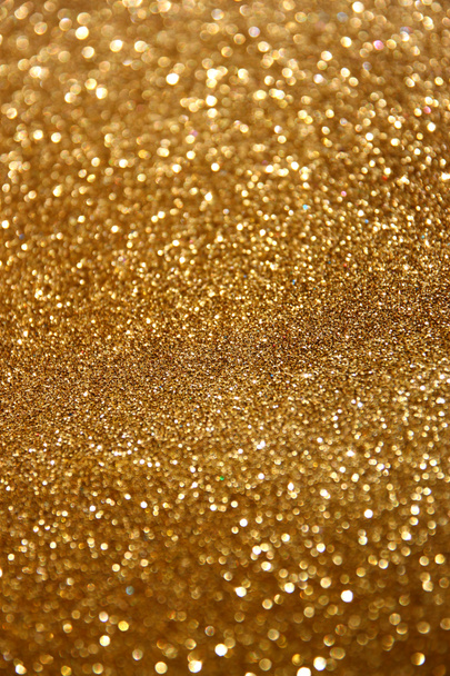 Glitter vintage lights background. abstract gold background . defocused - Photo, Image
