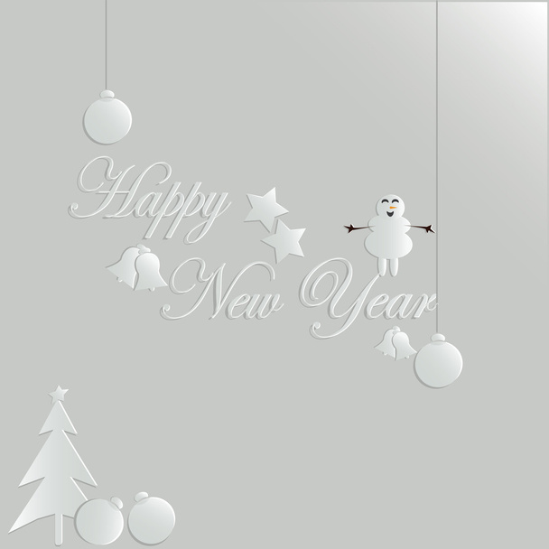 Feliz año nuevo - Vector, Imagen