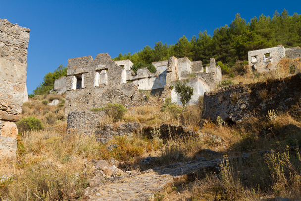 Ruinas de Kayakoy, Fethiye
 - Foto, Imagen
