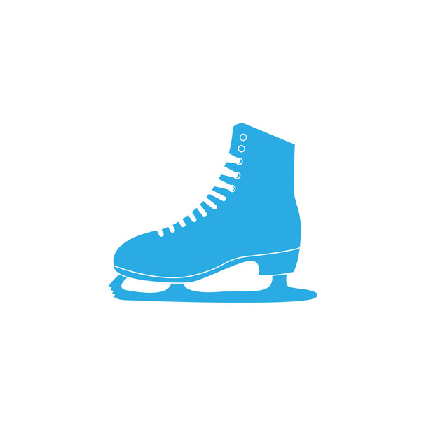 The skates icon. Figure skates symbol. Flat Vector illustration - Vector, Image