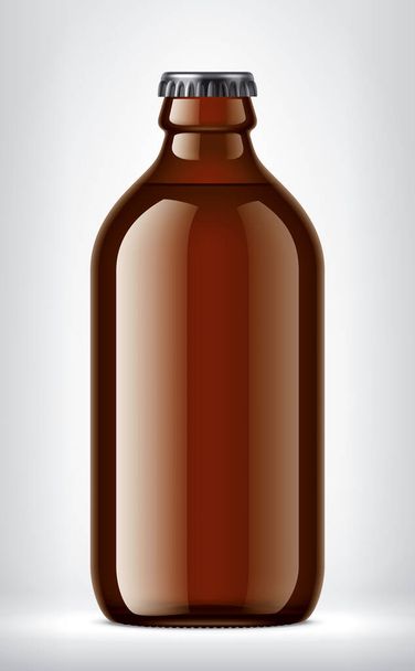Color Glass Bottle on background.  - Photo, Image