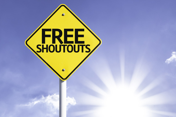 Ücretsiz shoutouts yol işareti - Fotoğraf, Görsel