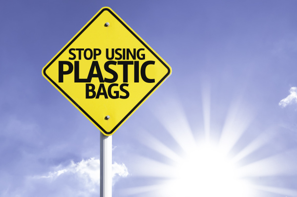 Зупинити використання пластикових пакетів дорожнього знаку
 - Фото, зображення
