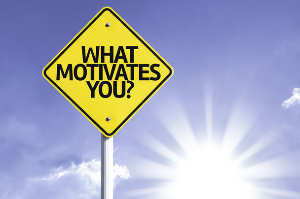 Mi motiválja Önt? útjelzési - Fotó, kép