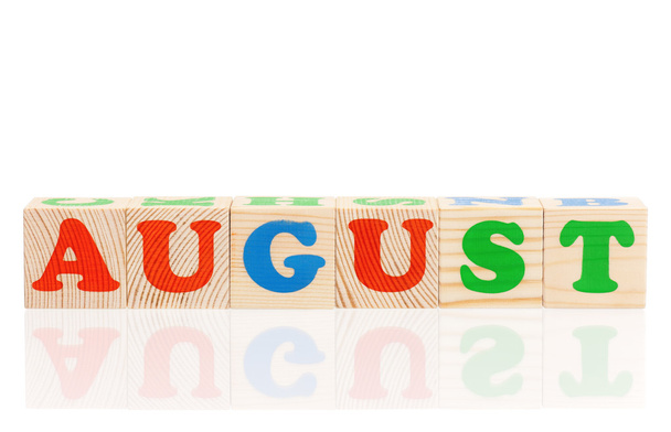 kubussen met letters - Foto, afbeelding