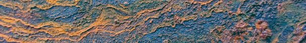 Rusty Copper Panorama. Red Vintage Rusty Sheet. Steel Corrosion Background. Rusty Rustic Plate Rust. Old Grunge Structure. Metal Rust Background. Metal Iron Metal Texture. Steel Corrosion Background. - Foto, imagen