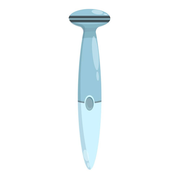 Electric trimmer icon cartoon vector. Hair treatment - Вектор, зображення