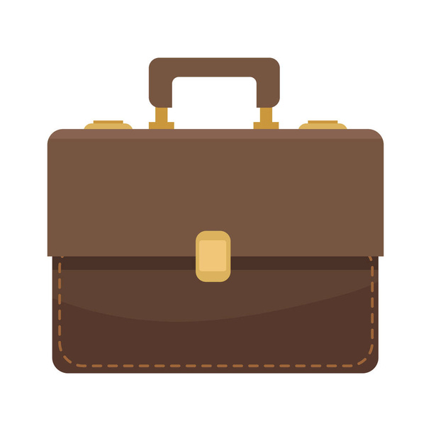elegant portfolio briefcase - Vector, Image