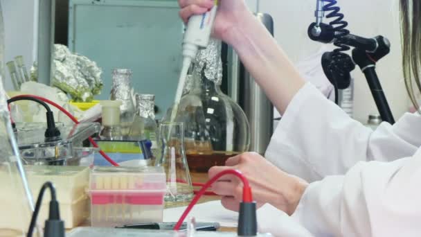 Researcher in laboratory - Footage, Video