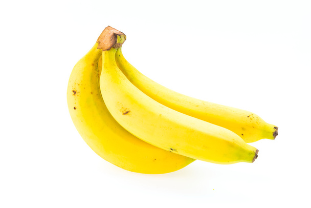 Banana isolated on white - Фото, зображення