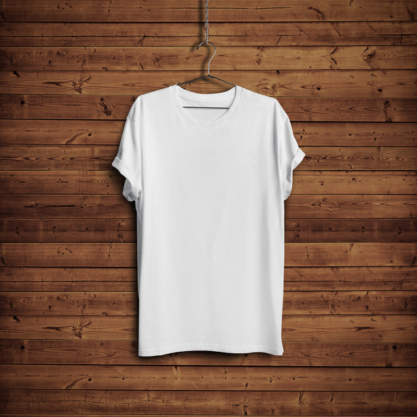 White t-shirt - Foto, Imagen