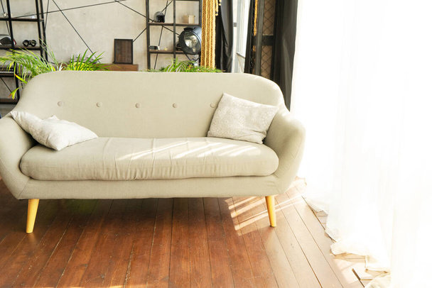 Stylish living room interior - Foto, Imagem