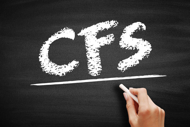 CFS Konszolidált pénzügyi kimutatás - az anyavállalat és leányvállalatai eszközei, kötelezettségei, tőkéje, jövedelme, ráfordításai és cash flow-i, rövidített szöveg a táblán - Fotó, kép