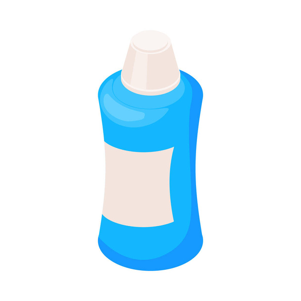 Massage Oil Bottle Composition - Вектор, зображення