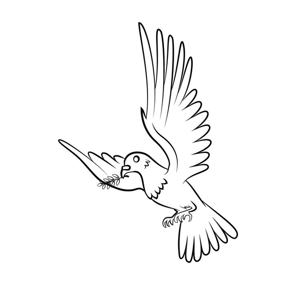 duif vrede - Vector, afbeelding