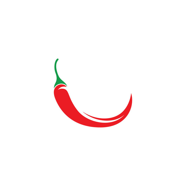 Chile picante alimentos vector logo diseño inspiración para marca de cocina mexicana - Vector, imagen
