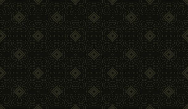 Black abstract line pattern texture - Vektor, kép