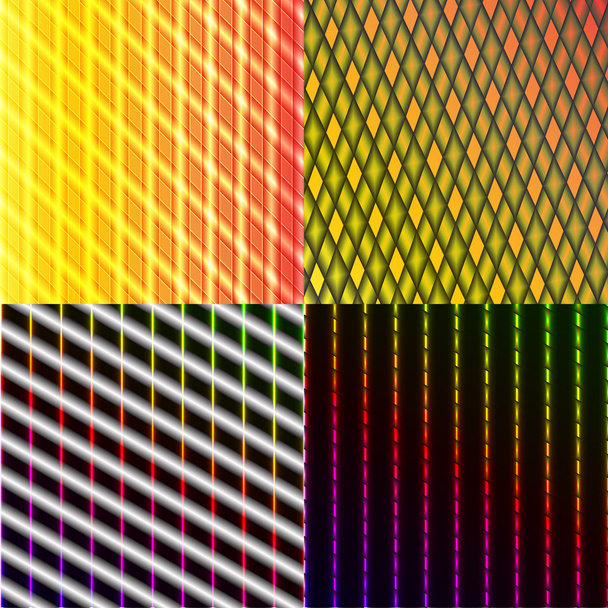 Conjunto de salpicaduras de color abstracto brillante fondo. EPS10. Vector
 - Vector, imagen