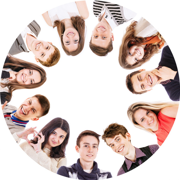 cercle d'adolescents - Photo, image