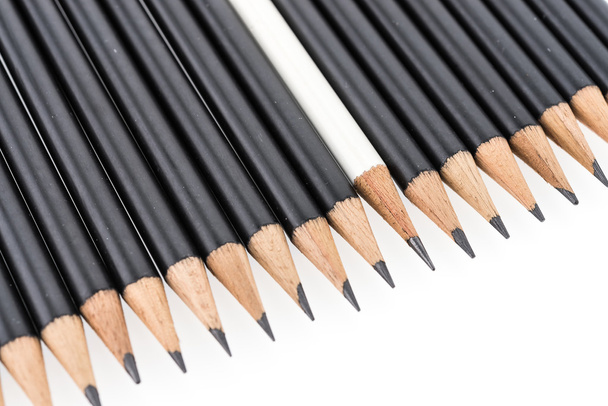 Pencil isolated on white background - Foto, afbeelding
