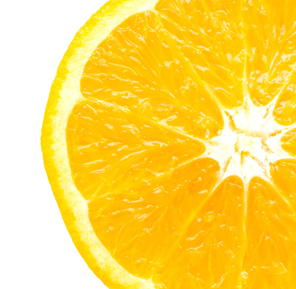 Orange isolated on white - Fotoğraf, Görsel