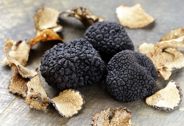 Caro hongo trufa negro raro - vegetal gourmet
 - Foto, imagen