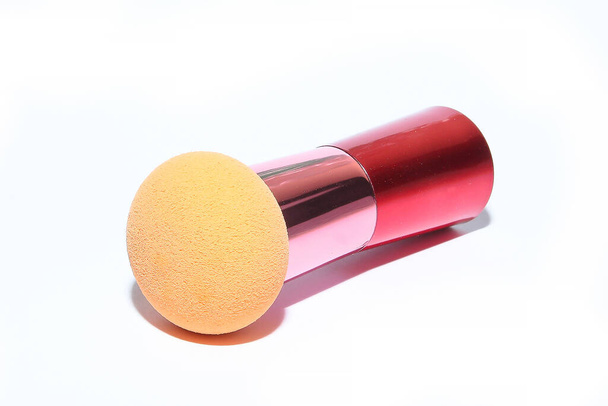 sponge with handle for tonal foundation makeup cosmetics - Photo, Image