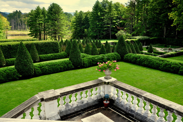 レノックス、マサチューセッツ: マウントの庭園 - 写真・画像