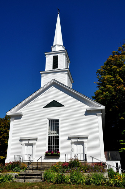 Grafton, vt: 1858 Bílý kostel - Fotografie, Obrázek