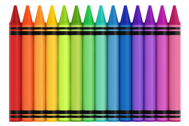 barevné pastelky - Fotografie, Obrázek