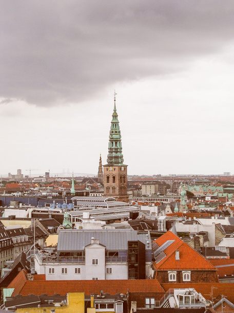 Retro look Copenhagen Denmark - Foto, Imagen