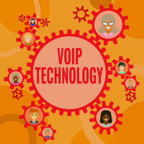 手書きテキスト｜Voip Technology。ビジネスショーケースは、電話コールの送信媒体としてインターネットを使用します。 - 写真・画像