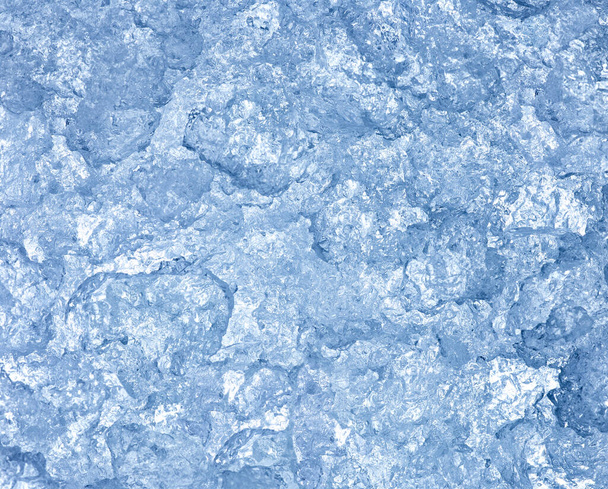 hielo cubo fondo agua fría congelación - Foto, Imagen