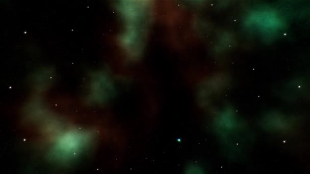 Natural nebulosa nebulosa espacio fondo - Metraje, vídeo