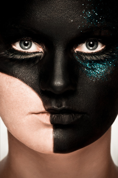 Black makeup - Fotoğraf, Görsel