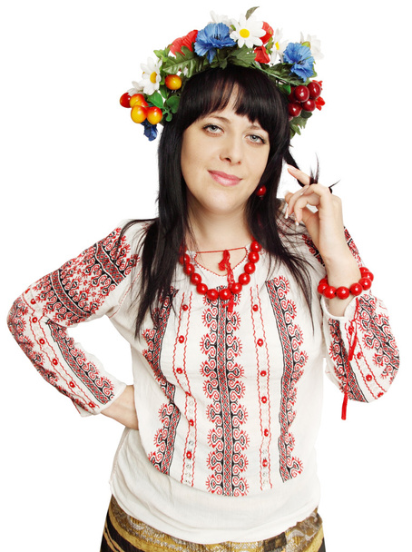 Ukrainian flirtatious woman - Photo, Image