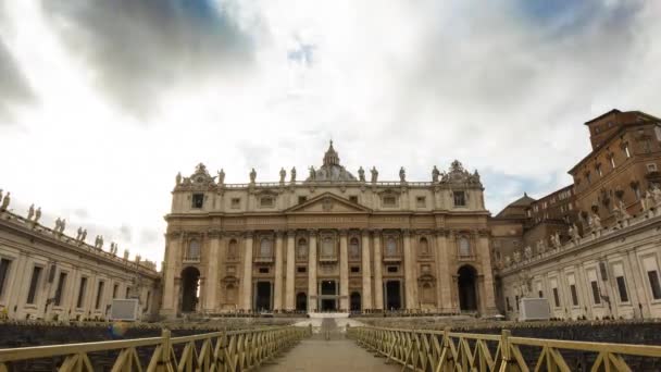 Watykan pietro Bazyliki saint - Materiał filmowy, wideo