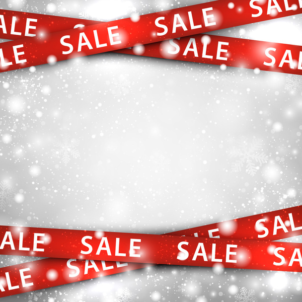 Christmas sale background. - Vecteur, image