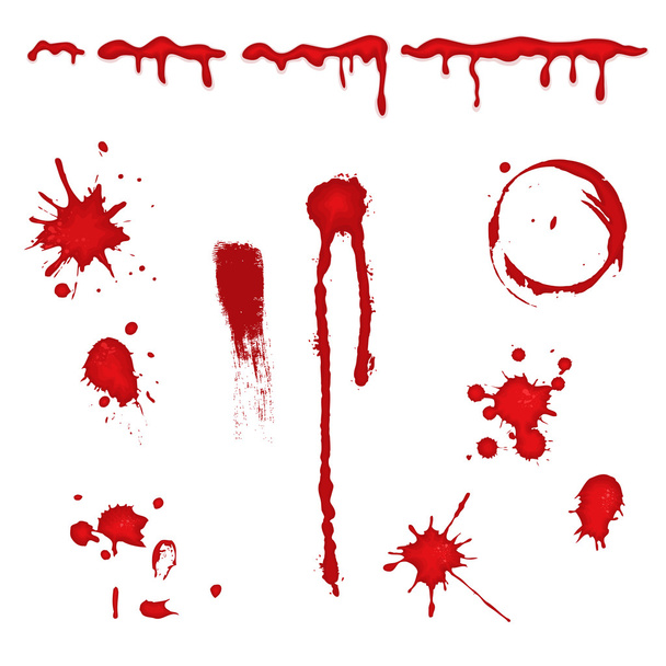 Blood splatter - vector - Vector, Image
