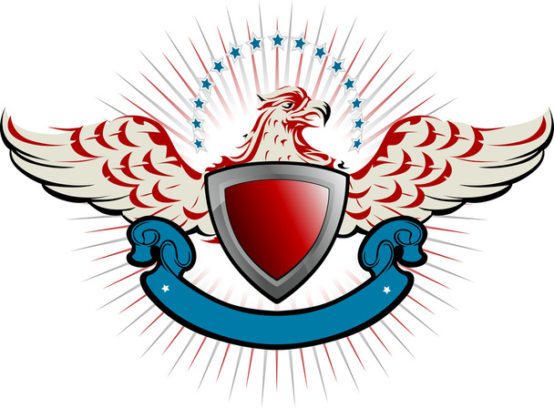 emblema de águila
 - Vector, Imagen