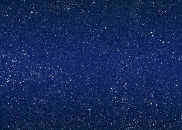 Night shining starry sky abstract background. Blue space with stars. Cosmos, universe, galaxy symbol. Stardust, Milky Way wallpaper. - Photo, Image