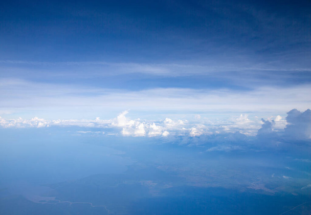 Clouds, a view from airplane window - Valokuva, kuva