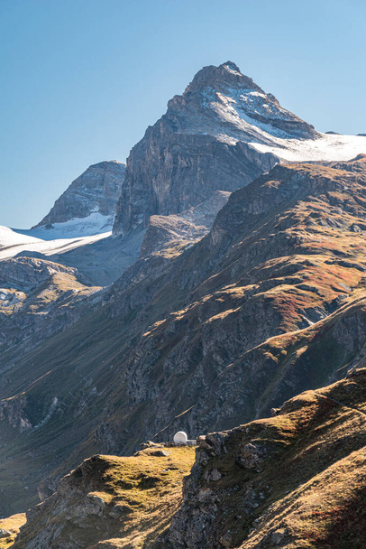 Kilátás a Granta Parey-ra a Rhemes völgyben (Aosta V - Fotó, kép