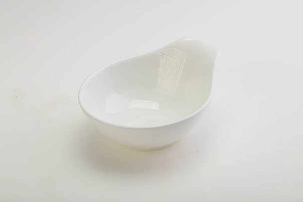 White proclean bowl for serving isolated - Photo, image