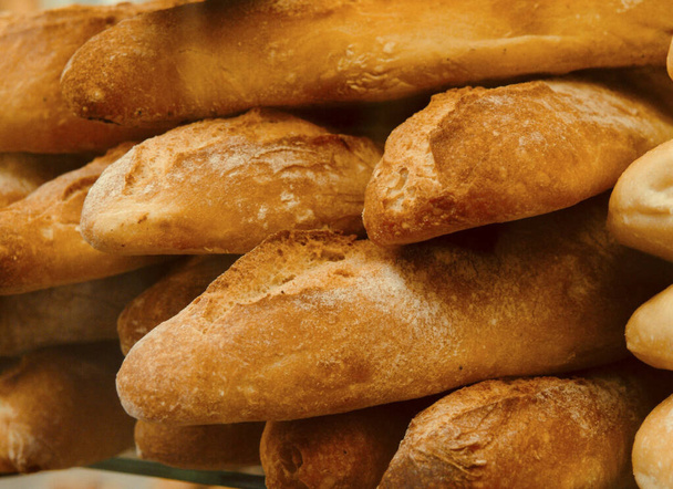 freshly baked baguettes boulangerie lille france nord eu, europe european union - Fotografie, Obrázek