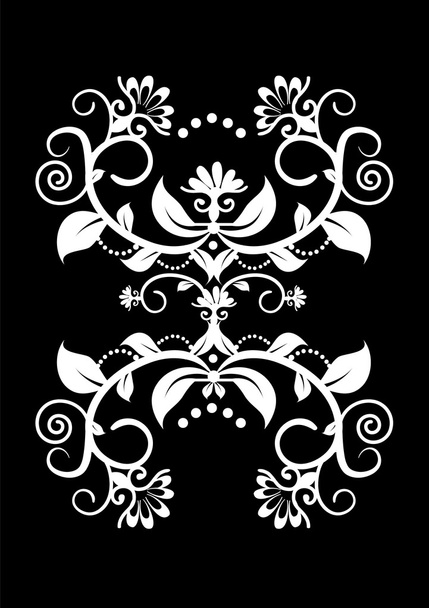 Vintage elements design pattern - Vektor, kép