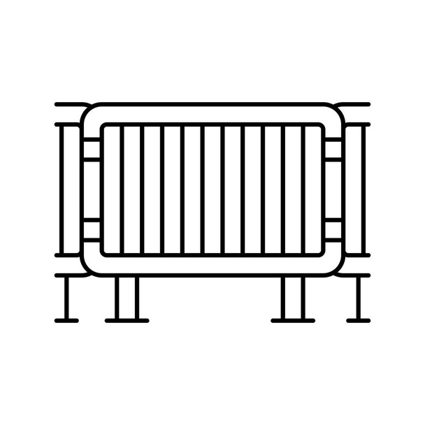паркан музичної концертної лінії Векторні ілюстрації
 - Вектор, зображення