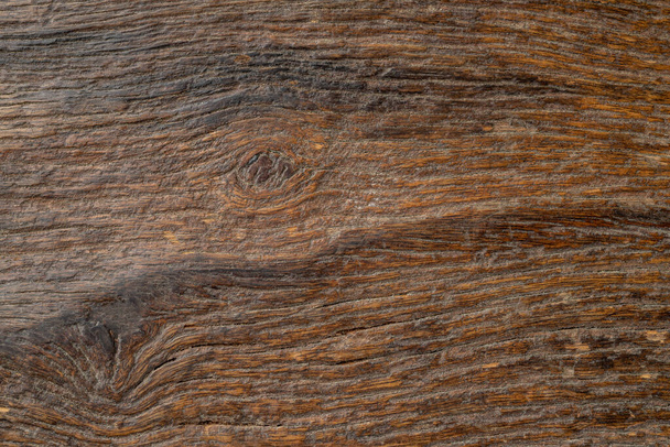 Old brown wood board. Rustic wood background. - Foto, Bild