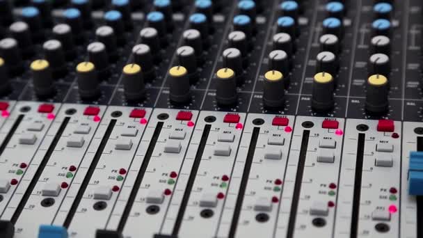 Audio production console - Footage, Video